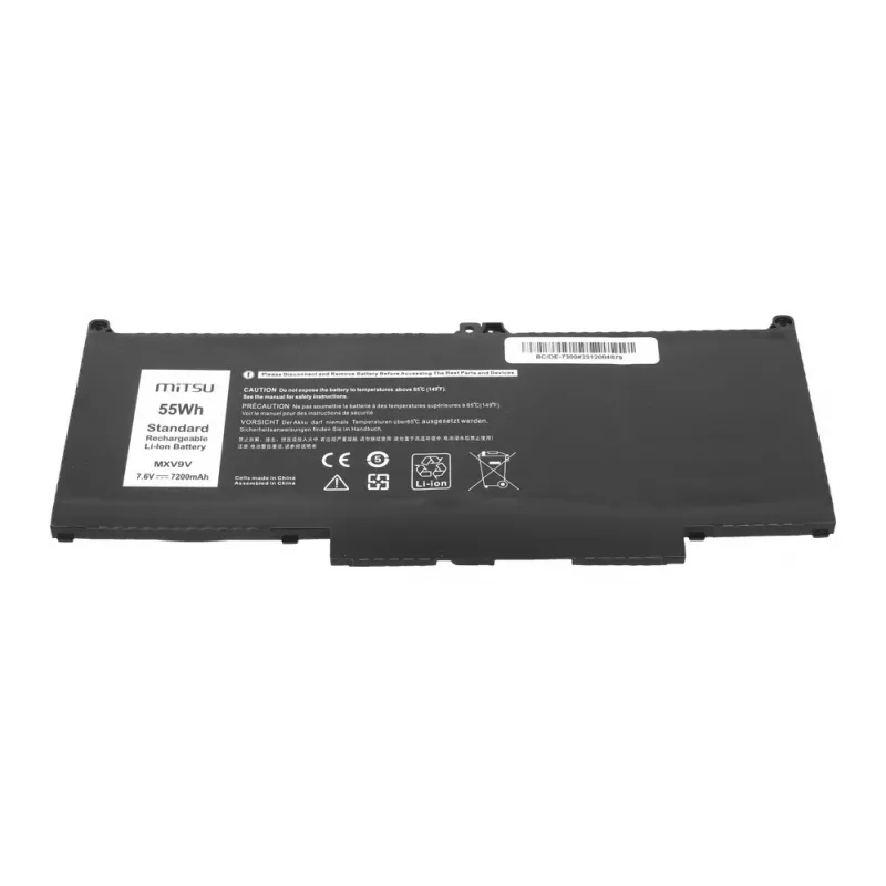 MITSU DELL LATITUDE MXV9V 7200mAh 55Wh 7,6V baterija
