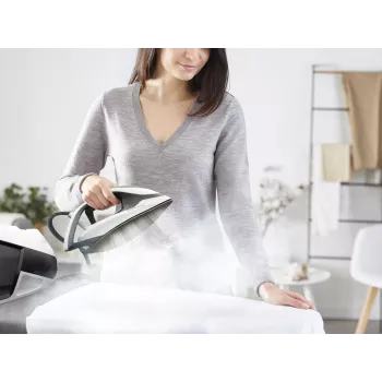 Tefal Express Power SV8130 2800 W 1.8 L Durilium AirGlide Autoclean padas Juoda, Balta