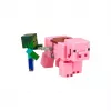 Minecraft S2 3D užsukamas žaislas – Kūdikis Zombis ir Kiaulė