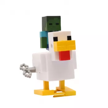 Minecraft S2 3D užsukamas žaislas - Višta ir Jockey