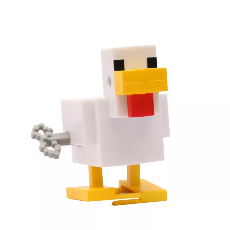 Minecraft S2 3D užsukamas žaislas - Višta ir Jockey