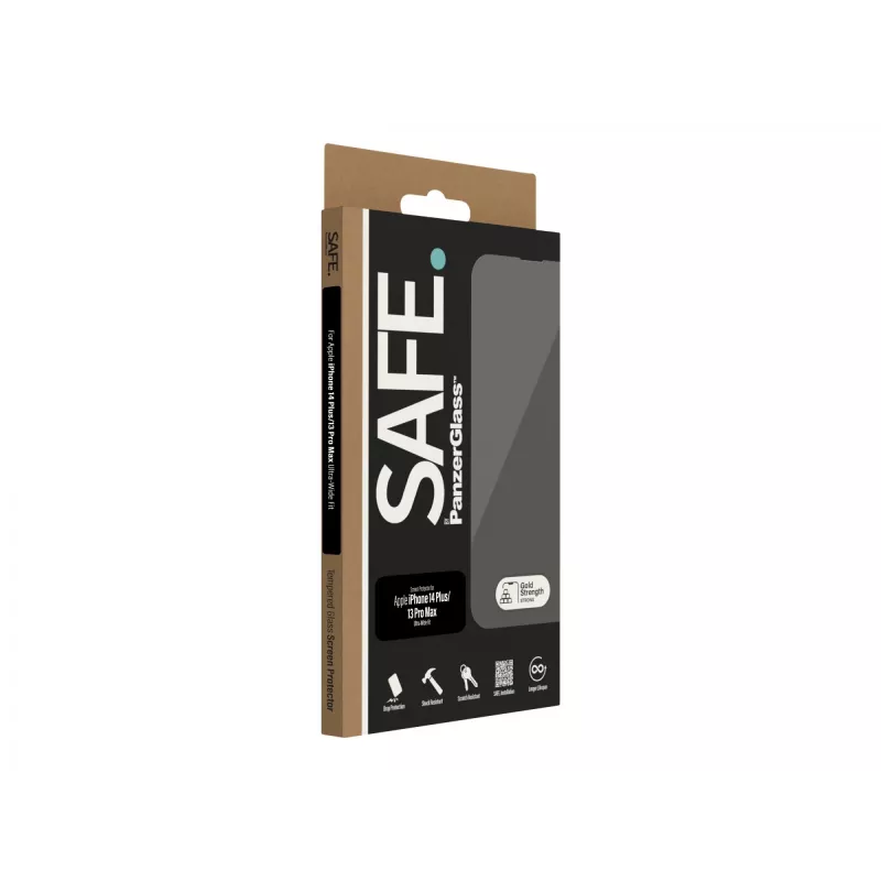 SAFE by PanzerGlass apsauginis stiklas Apple iPhone 14 Plus | 13 Pro Max | Ultra-Wide Fit
