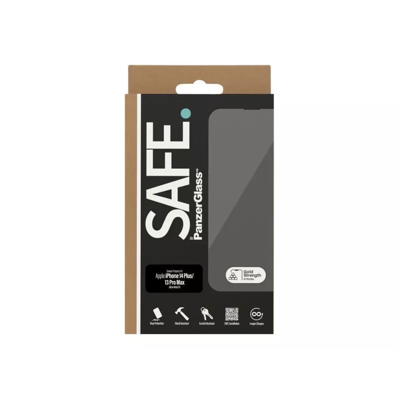 SAFE by PanzerGlass apsauginis stiklas Apple iPhone 14 Plus | 13 Pro Max | Ultra-Wide Fit