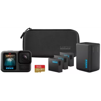GoPro Hero 13 išplėstinis maitinimo rinkinys - juodas (CHDRB-134-RW)