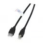 USB laidas Efb K5203.0,5 juodas