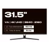 JAPANNEXT 4K UHD monitorius 80 cm (31,5 inch) 3840x2160 pikselių, VA skydelis, 5 ms, 60 Hz, AMD FreeSync, HDMI, DisplayPort (JN-V315UHDR)