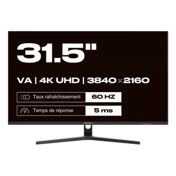 JAPANNEXT 4K UHD monitorius 80 cm (31,5 inch) 3840x2160 pikselių, VA skydelis, 5 ms, 60 Hz, AMD FreeSync, HDMI, DisplayPort (JN-V315UHDR)