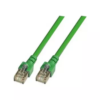 EFB-Elektronik RJ45 jungiamasis kabelis Cat.5e SF/UTP PVC CCA Žalias 15m