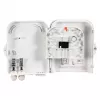FTTH IP65 jungiamoji dėžutė 16 skaidulų, 8 movų ir skaidulų atsargos laikymui, EFB-Elektronik FTTH-BOX-OUT-2