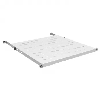 Fiksuota lentyna 19 colių (0,5U) EFB Elektronik 19 colių stovui, gylis 350–450 mm, apkrova 70 kg, 600 mm spintelei, RAL7035