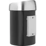 Šiukšliadėžė BRABANTIA Touch Bin 3 L matinė juoda modelis 36 44 40 kompaktiškas dizainas