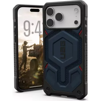 UAG Urban Armor Gear Monarch Pro MagSafe Dėklas | Apple iPhone 17 Pro Max | kevlar mallard (Mėlyna) | 114514113955