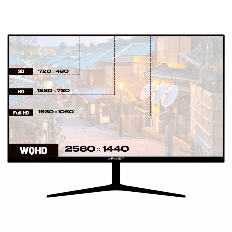 JAPANNEXT JN-IPS27WQHDR-C65W 27 colių WQHD IPS monitorius su USB-C 65W