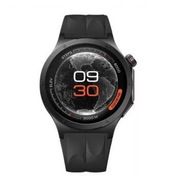 OnePlus Watch 4 1,5 colio LTPO ekranas 100 valandų baterijos veikimo laikas Juoda – išmanusis laikrodis