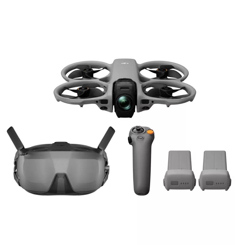 DJI Avata 360 Motion Fly More Combo su Goggles N3 – 64 MP 360° kameros dronas 4 rotoriai
