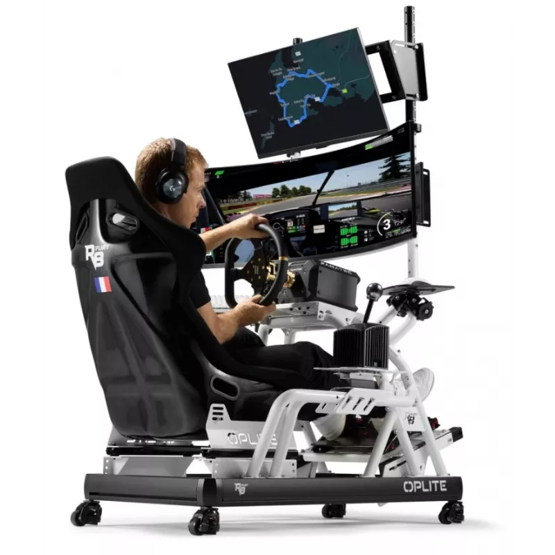 Oplite fiksuojami pasukami ratukai R8 Cockpit mažmeninė prekių pristatymo versija (OP-R8-CW)