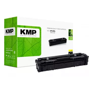 KMP Toner HP 207A geltonas 1250 puslapių perdirbtas (2558,0009)