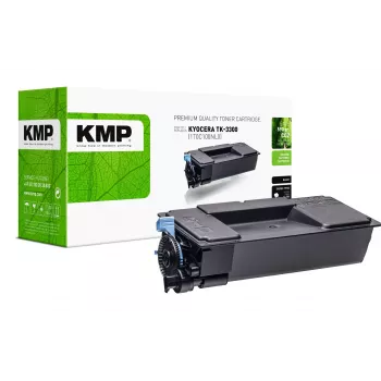 KMP dažų kasetė Kyocera TK3300 (1T0C100NL0) juoda 14500 puslapių perdirbta (2934,0000)