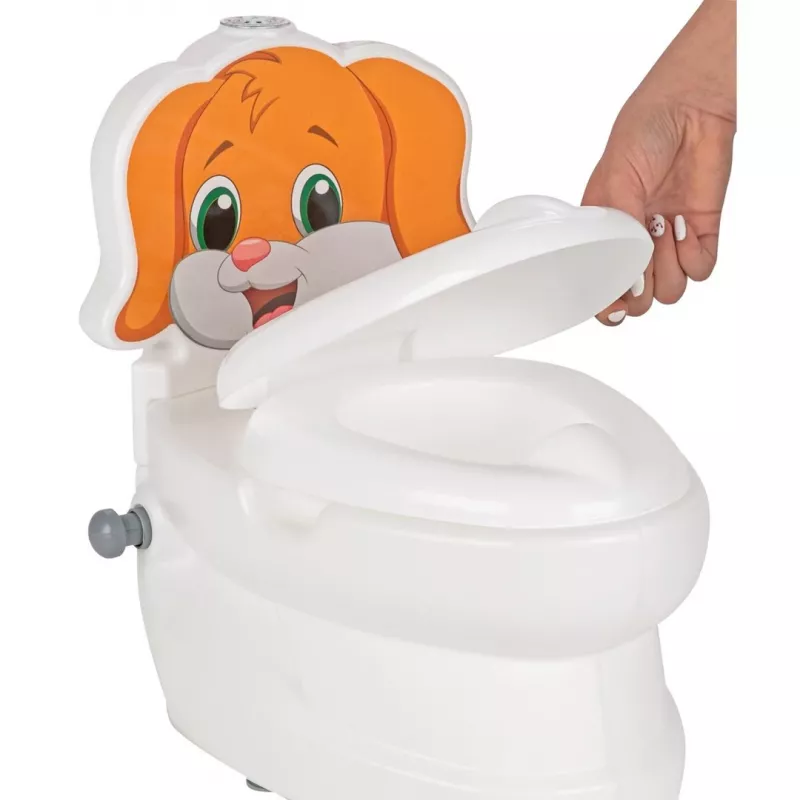 Šunų tualetas Jamara BAY 21,5 cm sėdynės aukštis Max. 25 kg Baltas