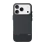 Laut Kev Protect – Dėklas su stovu iPhone 17 Pro, suderinamas su MagSafe (juodas)