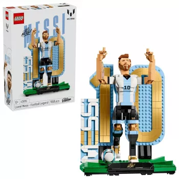 LEGO Editions Sports 43015 Lionel Messi – futbolo legenda