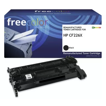 freecolor Toner HP 26X CF226X HC juodas perdirbtas - suderinamas