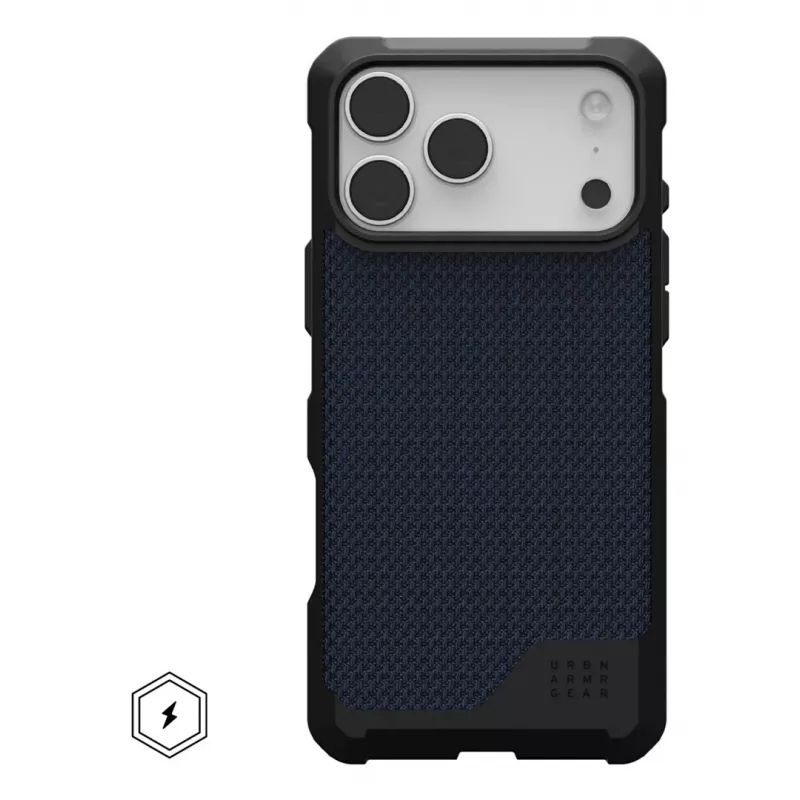 UAG Metropolis LT MagSafe dėklas iPhone 17 Pro Max, MagSafe suderinamas (kevlar mallard)