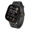 Decoded Silicone Ares O Dirželis – Silikoninis dirželis Apple Watch 44/46/49 mm (juodas)