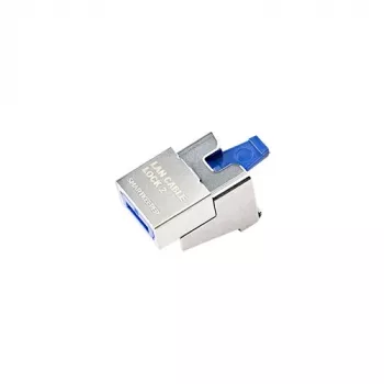 SmartKeeper NC13PKDB 5 x LAN kabelių spynos 2 su 1 raktu Basic tamsiai mėlyna SLSART-0310 SLSART0310 (SLSART-0310)