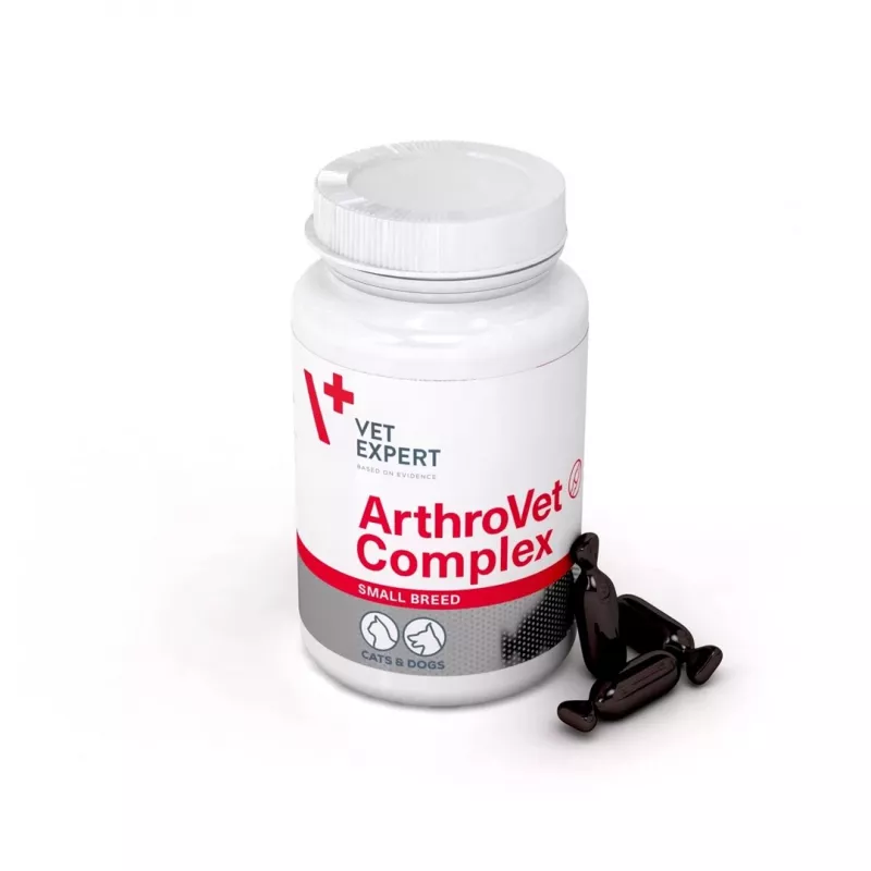 VETEXPERT ArthroVet Collagen Small breed papildas šunims ir katėms - 60 tablečių