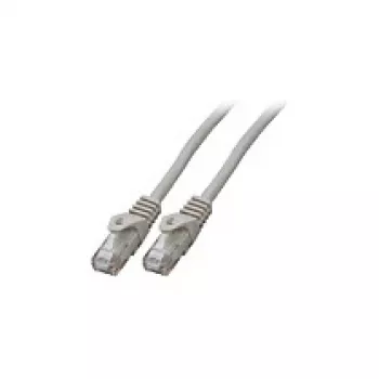 EFB RJ45 jungiamasis kabelis U/UTP Cat.5e LSZH pilkas 7,50m AWG24/7