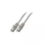 EFB RJ45 jungiamasis kabelis U/UTP Cat.5e LSZH pilkas 7,50m AWG24/7