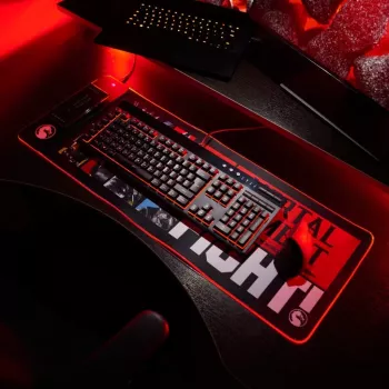 Numskull pelės kilimėlis Mortal Kombat su belaidžiu įkrovimu 30x80cm