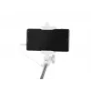 Selfie lazdelė Monopod laidinė balta