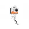Selfie lazdelė Monopod laidinė balta