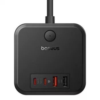 Baseus PowerCombo Universalus maitinimo blokas patalpoms Juodas