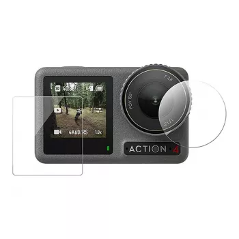 Apsauginė plėvelė TELESIN ekranui, skirta DJI Osmo Action 4/3