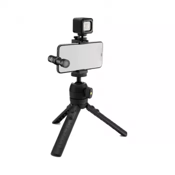 RØDE Vlogger Kit iOS trikojis Mobilusis telefonas 3 kojos(-ų) Juoda