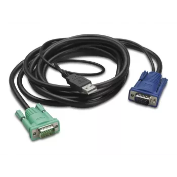 APC KVM laidas - USB, HD-15 (VGA)