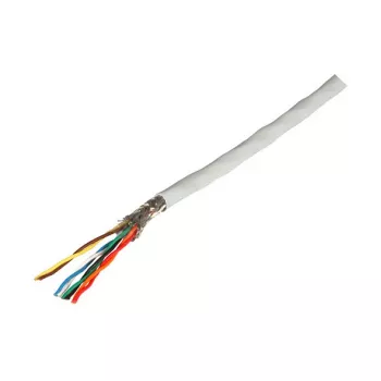 EFB Patch kabelis Cat.5e SUTP 4x2x0,16, pilkas RAL7035, 100 metrų