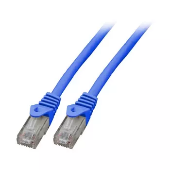 EFB RJ45 Patch laidas Cat.5e U/UTP LSZH CCA AWG24/7 Mėlynas 0,5m