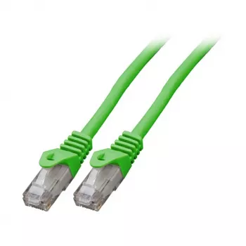EFB RJ45 jungiamasis laidas Cat.5e U/UTP LSZH CCA AWG24/7 žalias 15 m
