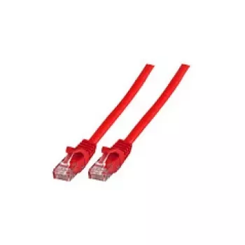 EFB RJ45 jungiamasis kabelis Cat.5e U/UTP LSZH CCA AWG24/7 Raudonas 7,5 m