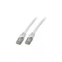 EFB RJ45 Patch kabelis Cat.5e U/UTP LSZH CCA AWG24/7 baltas 0,5m