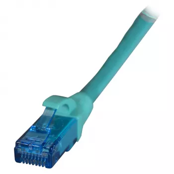 EFB RJ45 Patch kabelis Cat.6A U/UTP LSZH Premium 500MHz žalias 7,5m