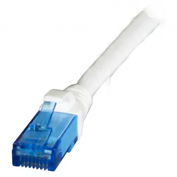 EFB RJ45 Patch Cable Cat.6A U/UTP LSZH Premium 500MHz baltas 15m