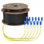 EFB magistralinis kabelis U-DQ(ZN)BH OS2 12E (1x12) SC-SC 120m Dca LSZH G657A1