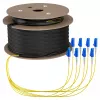 EFB Trunk Cable U-DQ(ZN)BH OS2 8E (1x8) LC-LC 180m Dca LSZH G657A1
