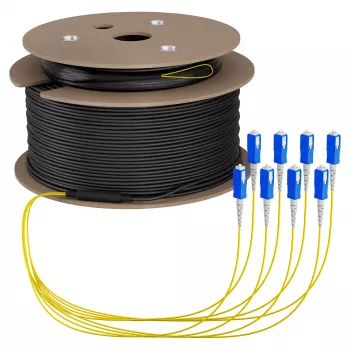 EFB Trunk Cable U-DQ(ZN)BH OS2 8E (1x8) SC-SC 160m Dca LSZH G657A1