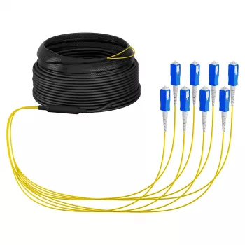 EFB Trunk Cable U-DQ(ZN)BH OS2 8E (1x8) SC-SC 40m Dca LSZH G657A1